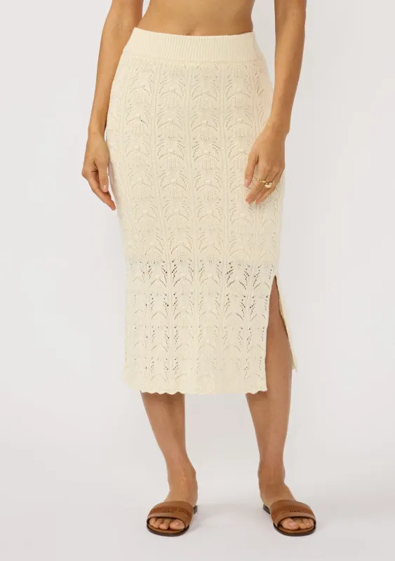 Harley Pointelle Midi Skirt made by lovestitch