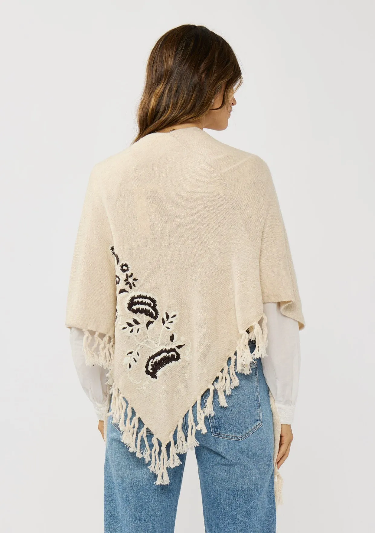Willow Embroidered Poncho sold by lovestitch product image thumbnail 2