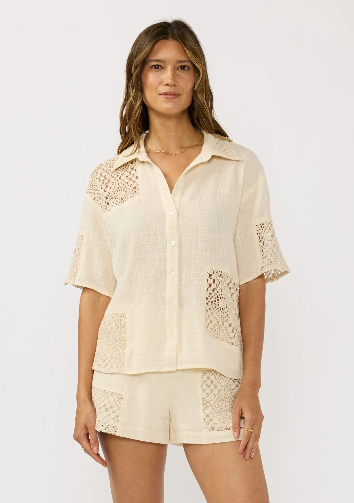 Carmen Patchwork Shirt sold by lovestitch product image thumbnail 5