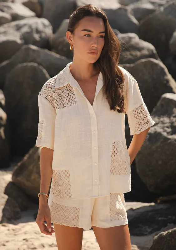 Carmen Patchwork Shirt made by lovestitch