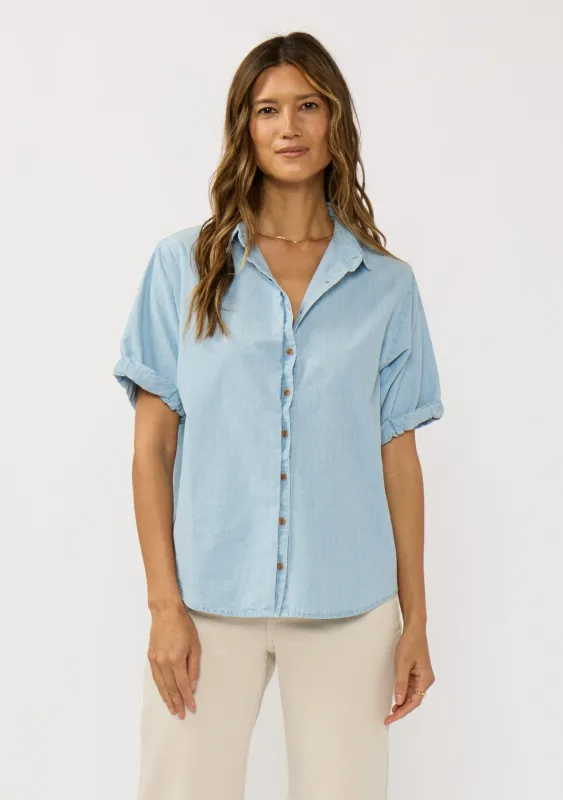 Petra Short Sleeve Shirt made by lovestitch