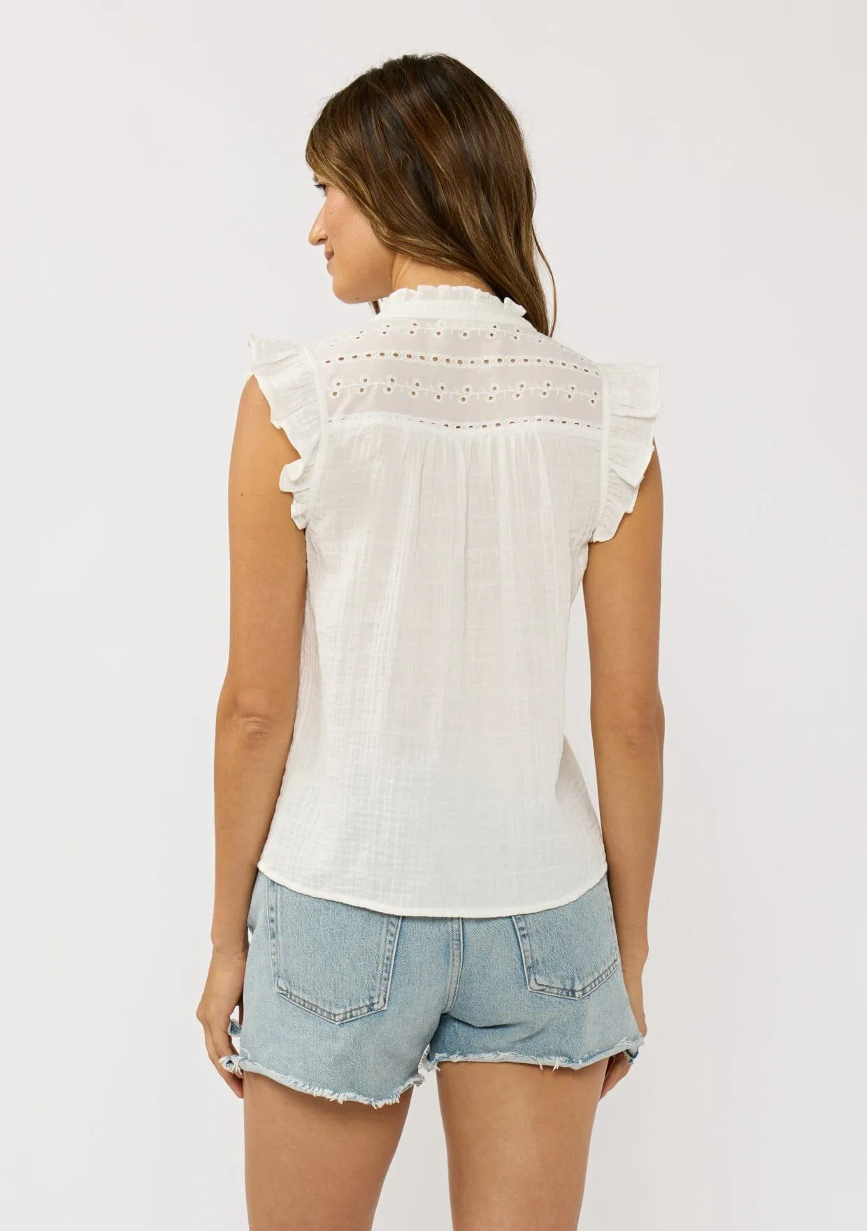 Jenny Button Front Top sold by lovestitch product image thumbnail 3