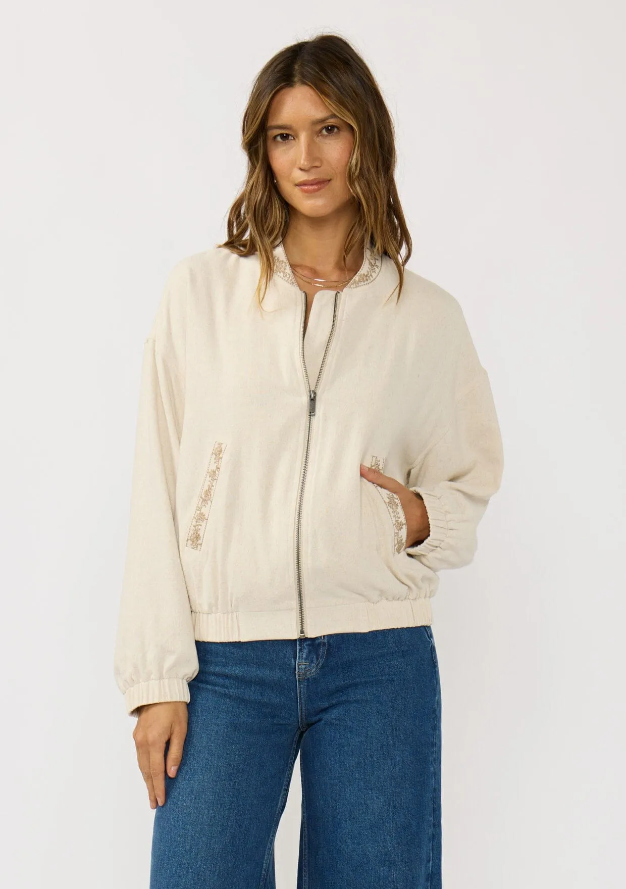 Evora Embroidered Jacket sold by lovestitch product image thumbnail 4