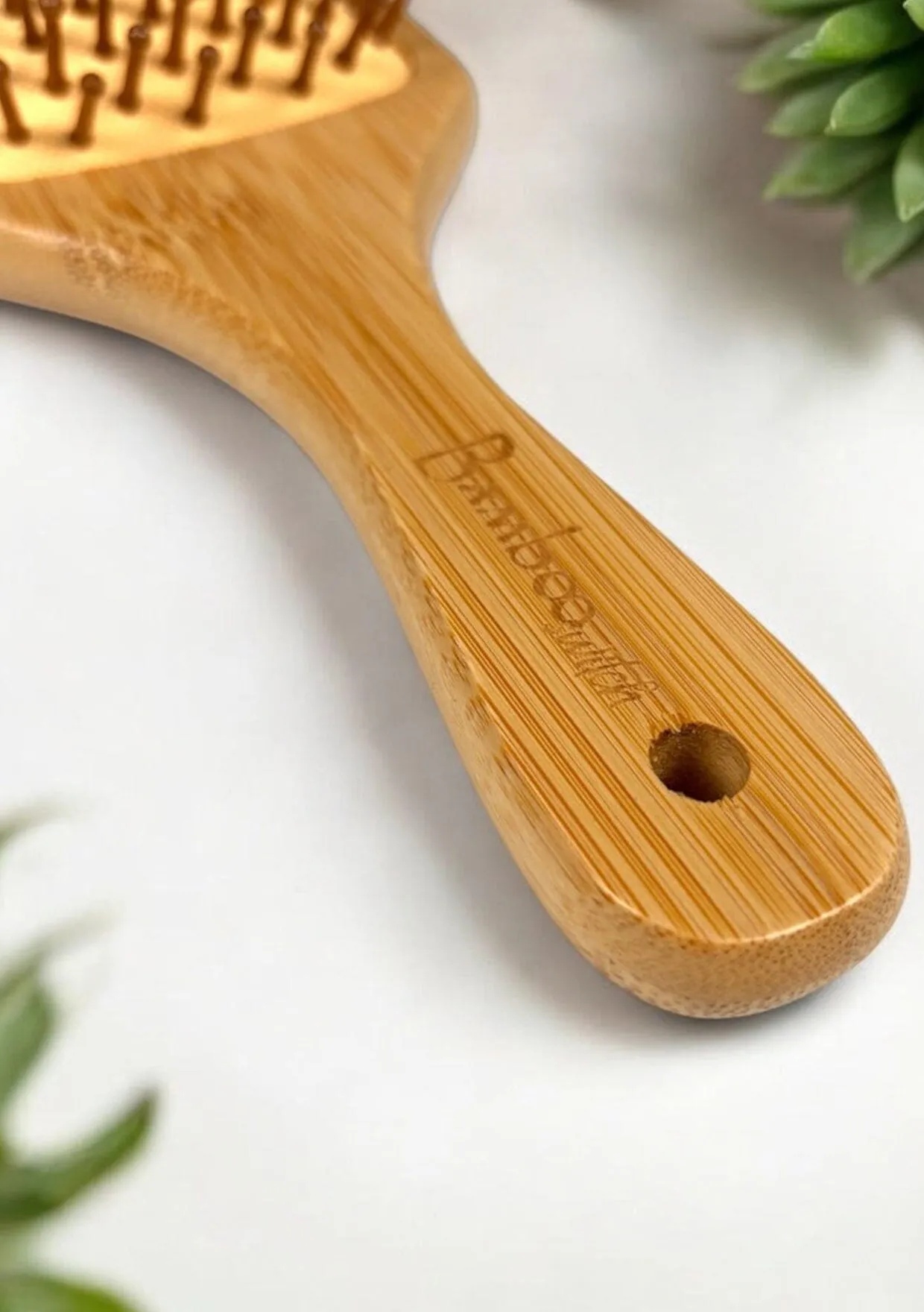 Bamboo Switch Paddle Brush sold by lovestitch product image thumbnail 4