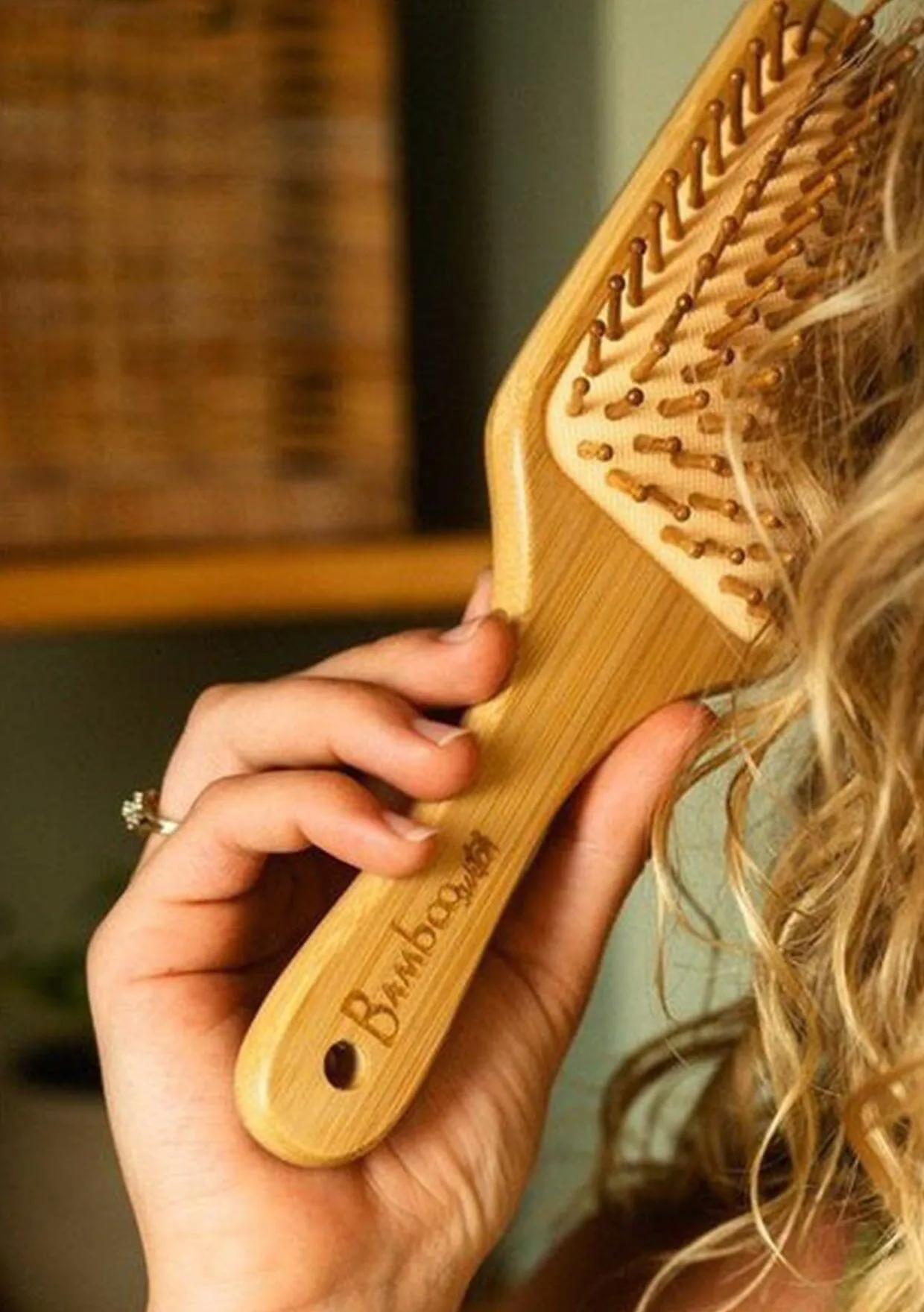 Bamboo Switch Paddle Brush sold by lovestitch product image thumbnail 2