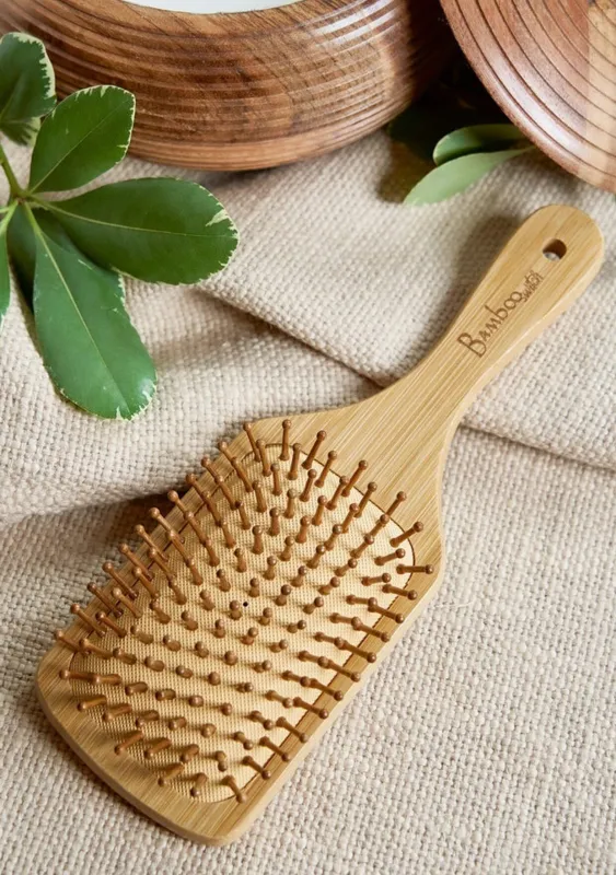Bamboo Switch Paddle Brush made by lovestitch