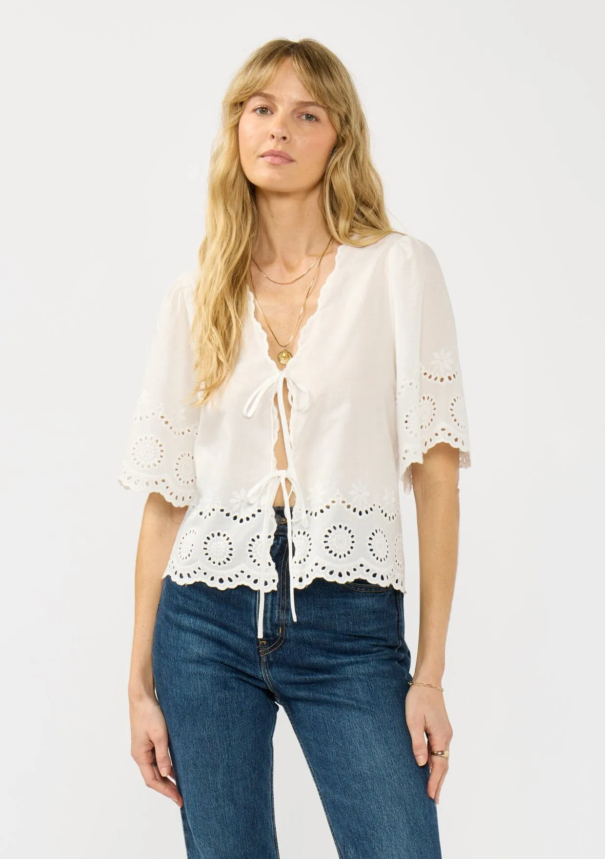 Baja Tie Front Top sold by lovestitch product image thumbnail 4