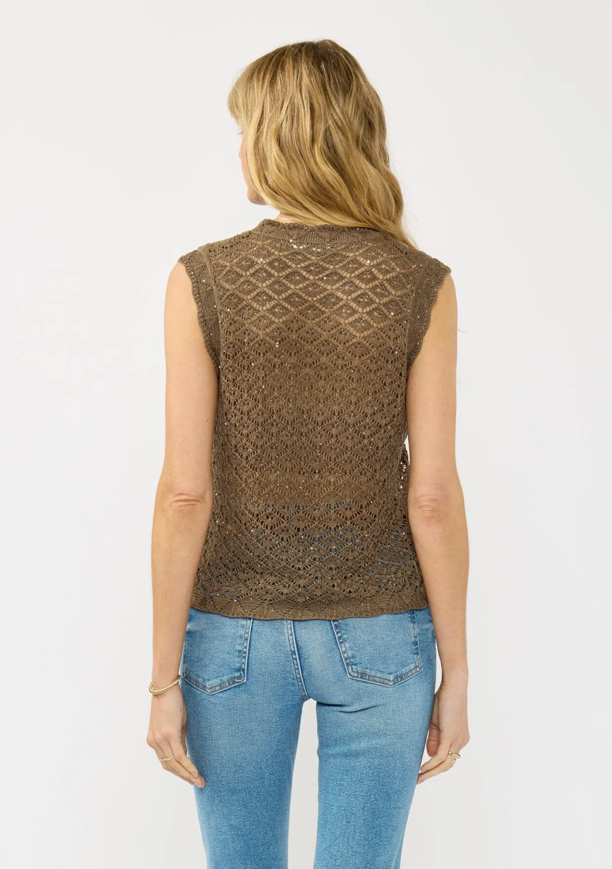 Lunelle Pointelle Vest sold by lovestitch product image thumbnail 3