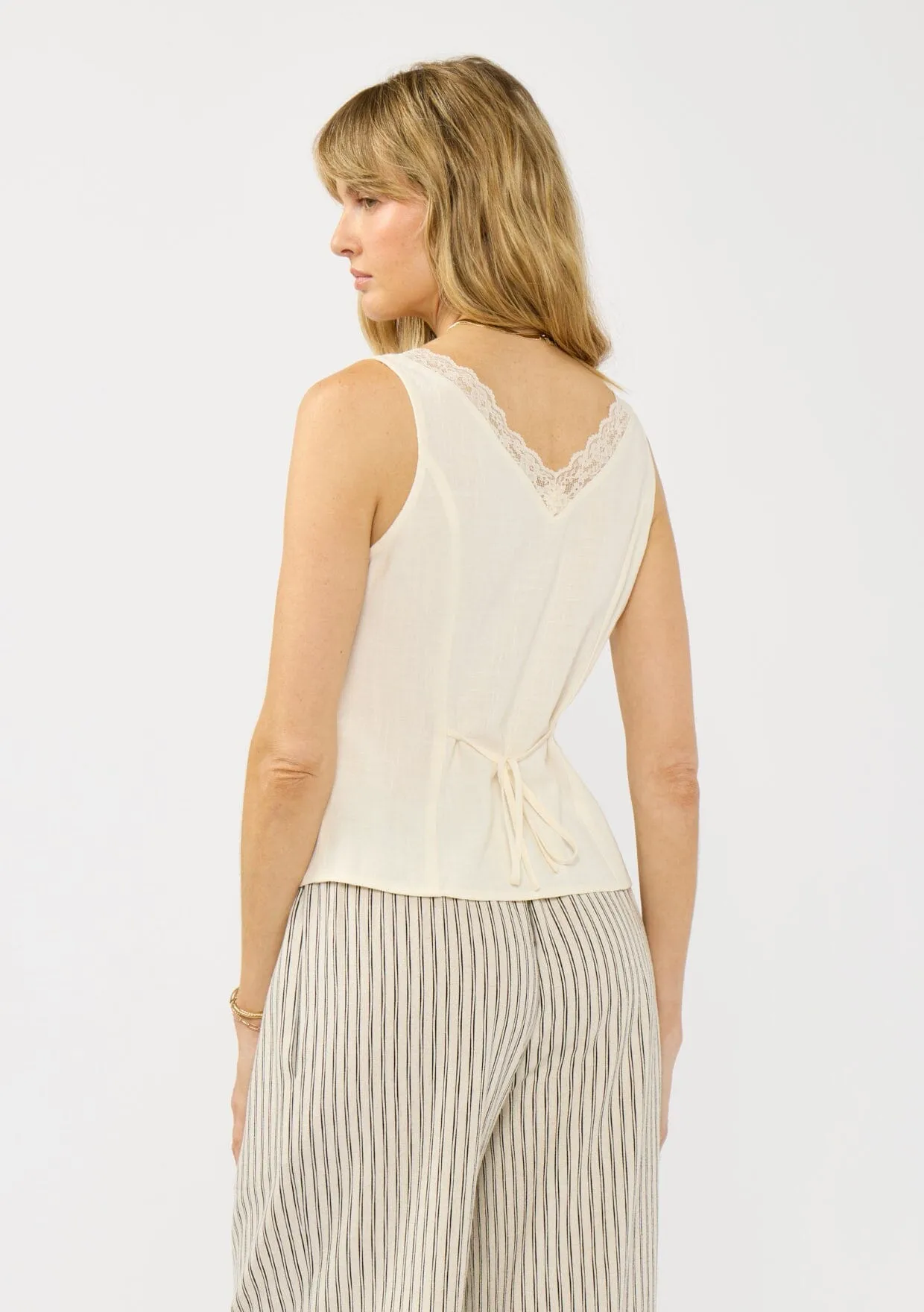 Roxane Lace Tank Top sold by lovestitch product image thumbnail 3