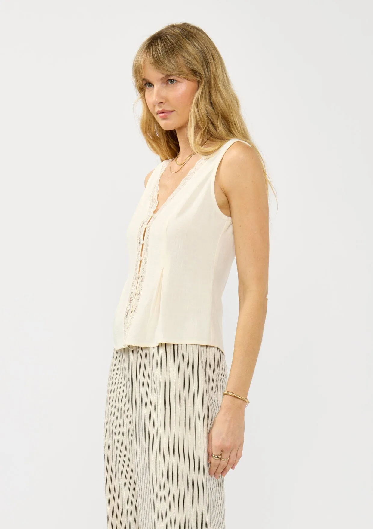 Roxane Lace Tank Top sold by lovestitch product image thumbnail 2