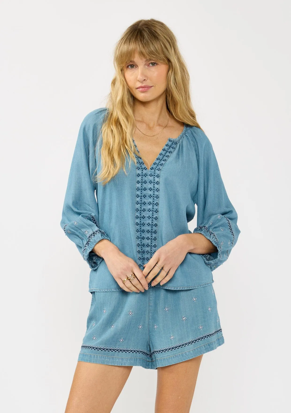 Terra Embroidered Short sold by lovestitch product image thumbnail 4
