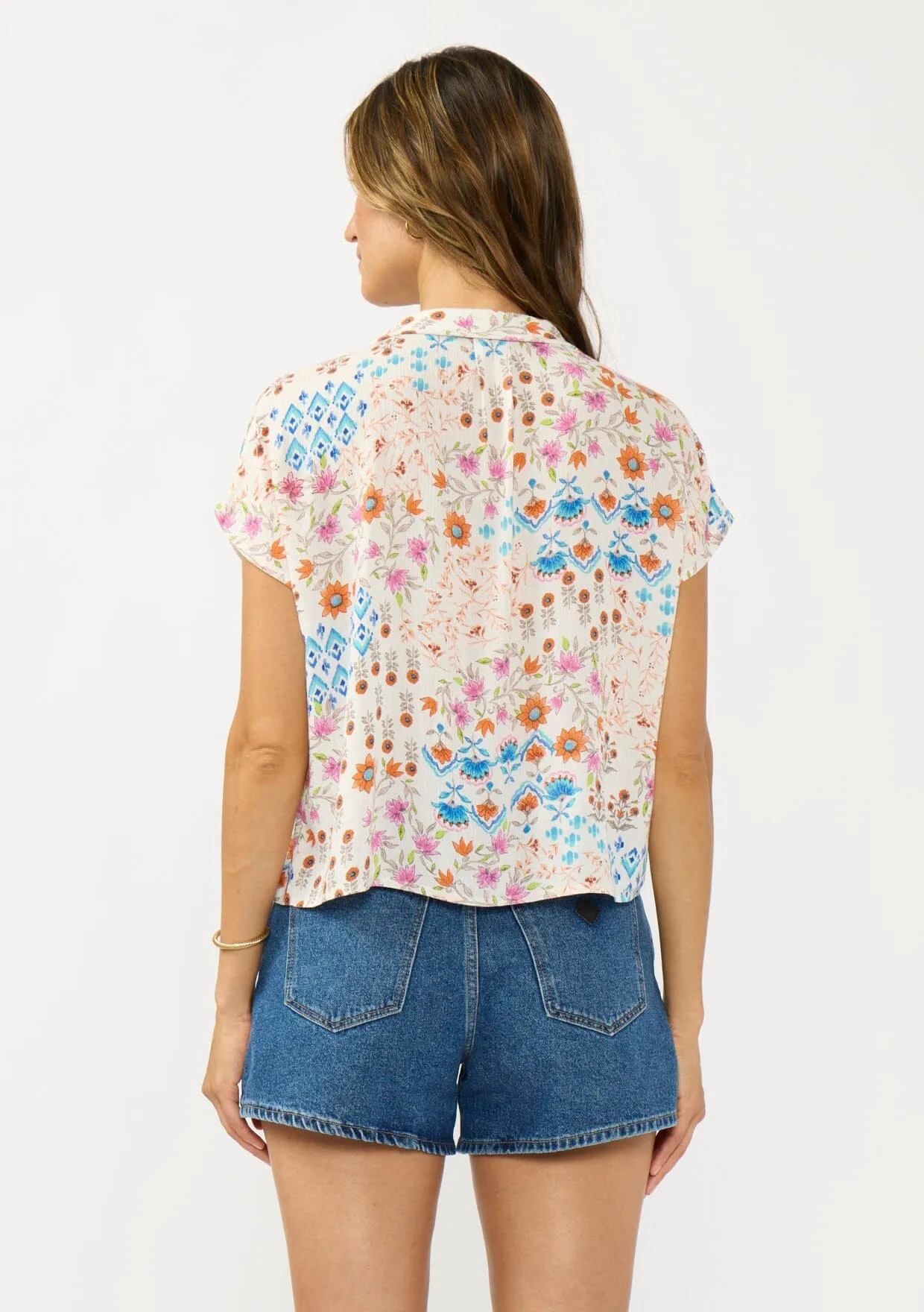 Calista Tie Front Top sold by lovestitch product image thumbnail 3