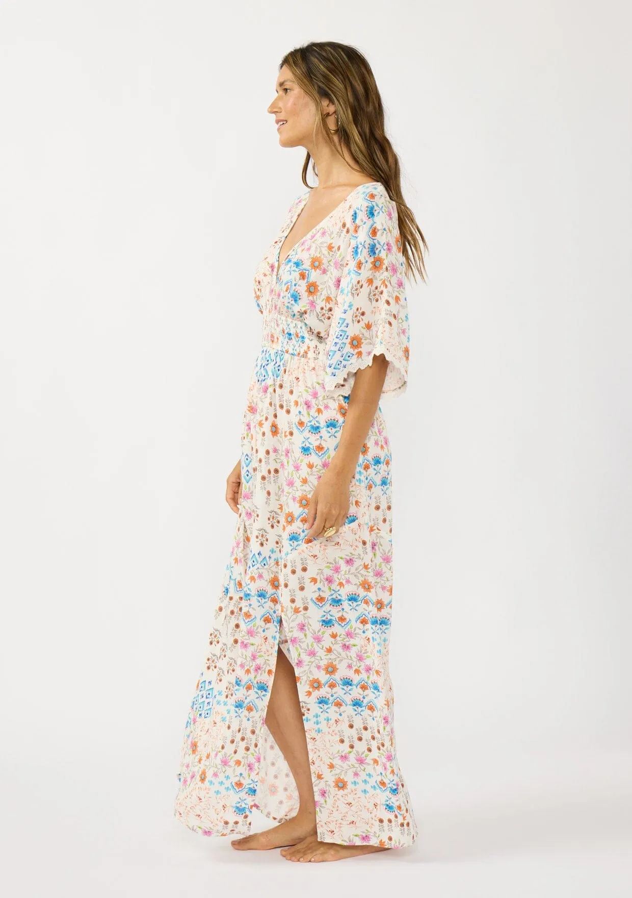 Calista Kimono Sleeve Maxi Dress sold by lovestitch product image thumbnail 3