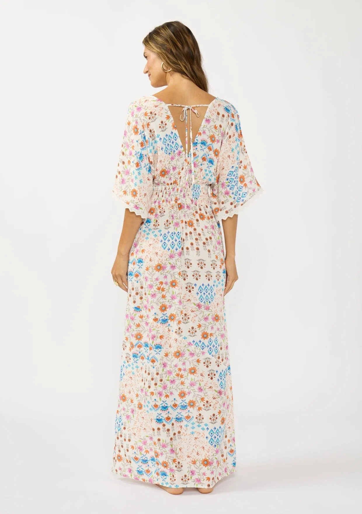 Calista Kimono Sleeve Maxi Dress sold by lovestitch product image thumbnail 4