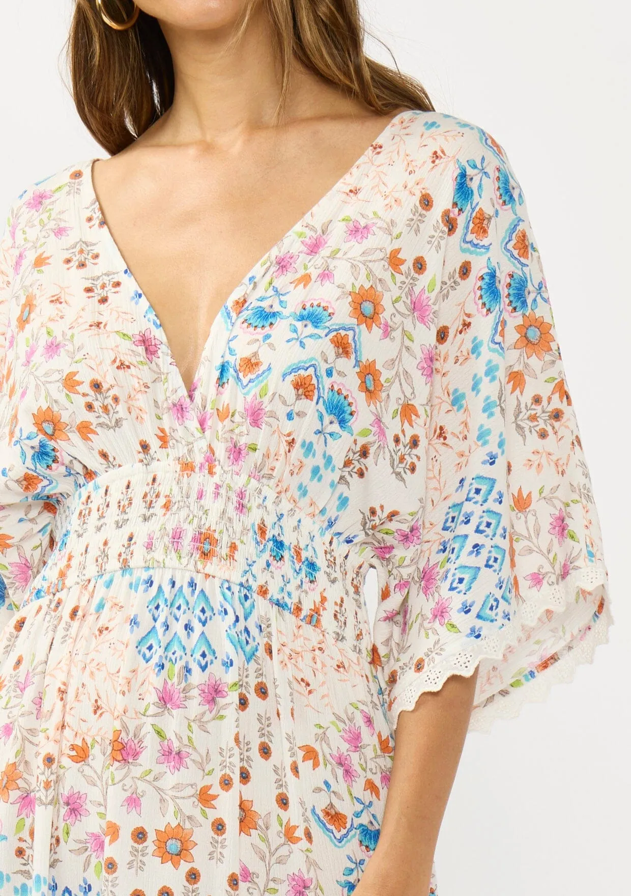 Calista Kimono Sleeve Maxi Dress sold by lovestitch product image thumbnail 5