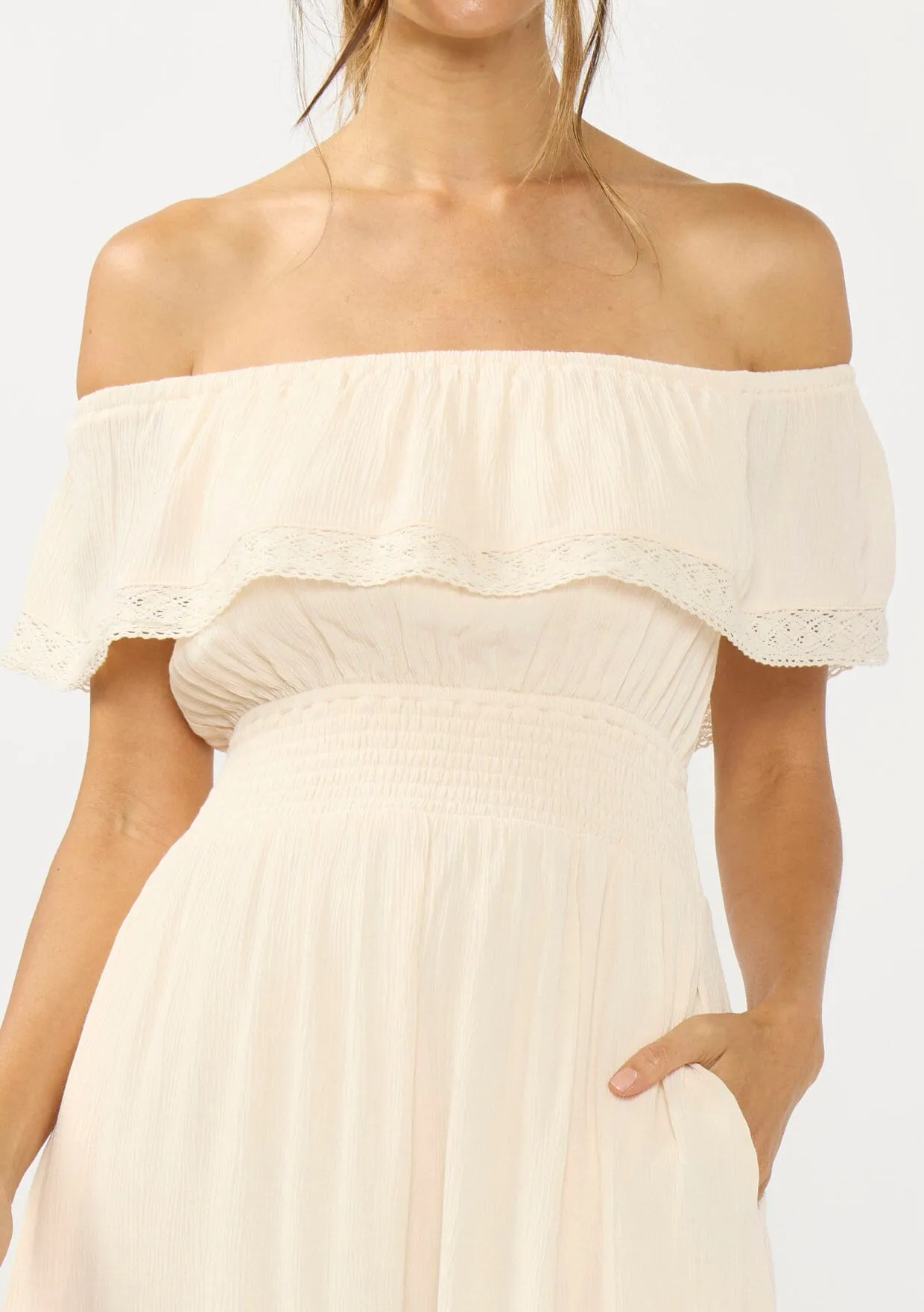 Lia Off Shoulder Maxi Dress sold by lovestitch product image thumbnail 5
