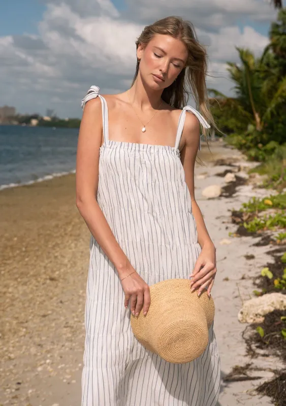 Raye Striped Maxi Dress made by lovestitch