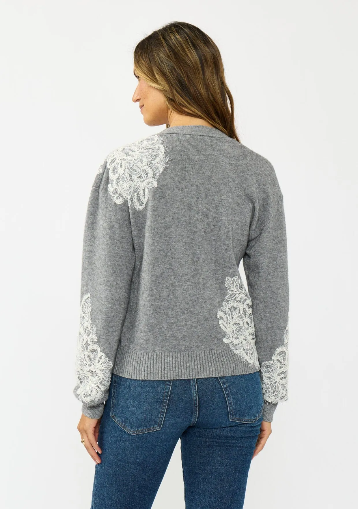 Chelsea Lace Cardigan sold by lovestitch product image thumbnail 5