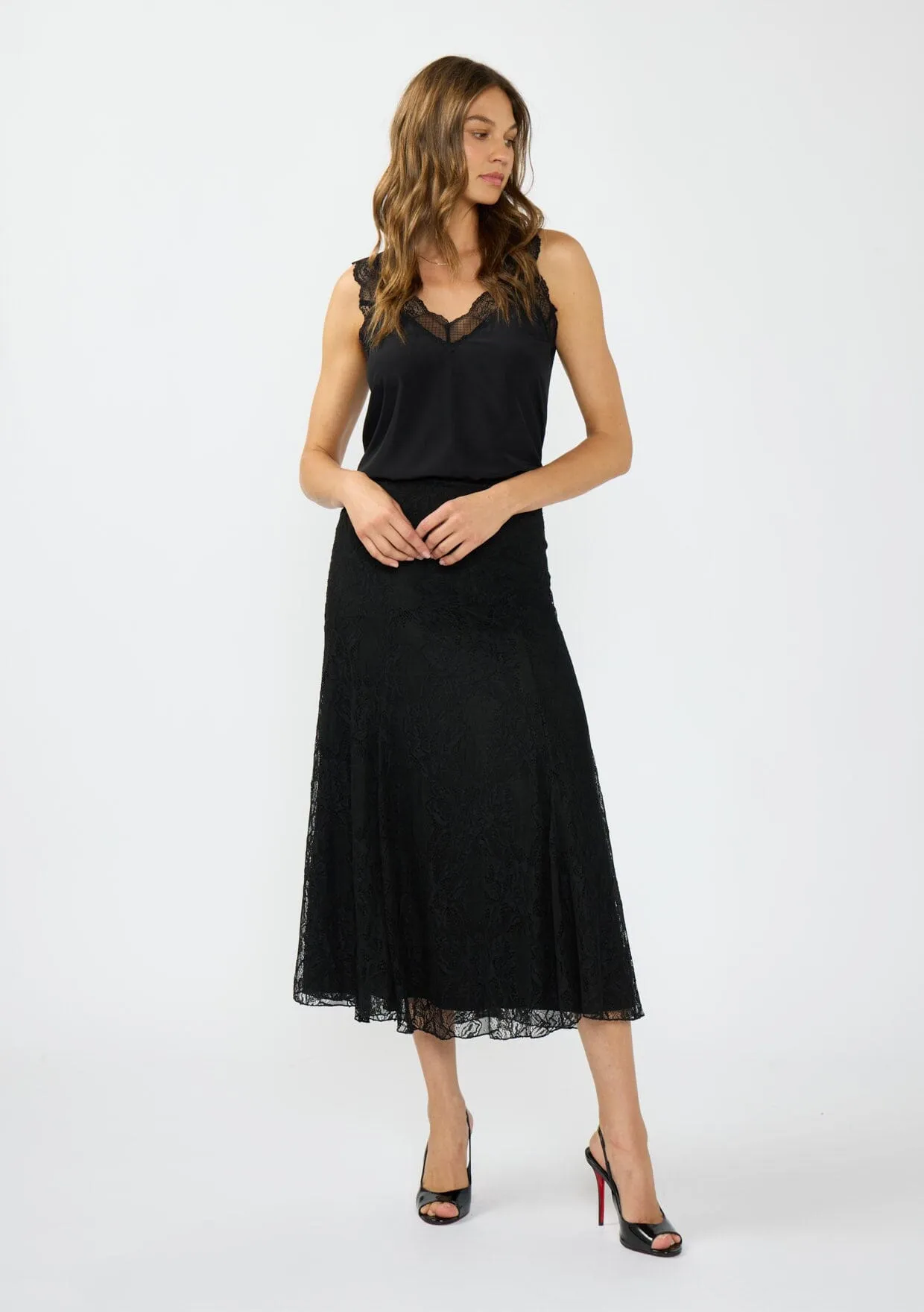 Grace Lace Maxi Skirt sold by lovestitch product image thumbnail 4