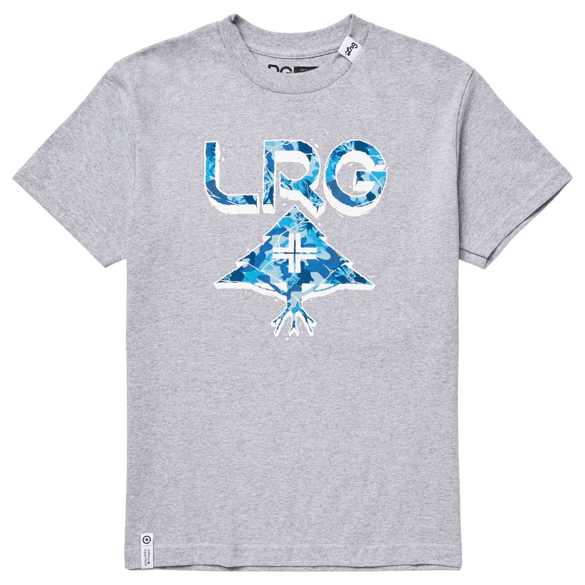 CAMO TRIBE CORE TEE - GREY HEATHER sold by Lrg