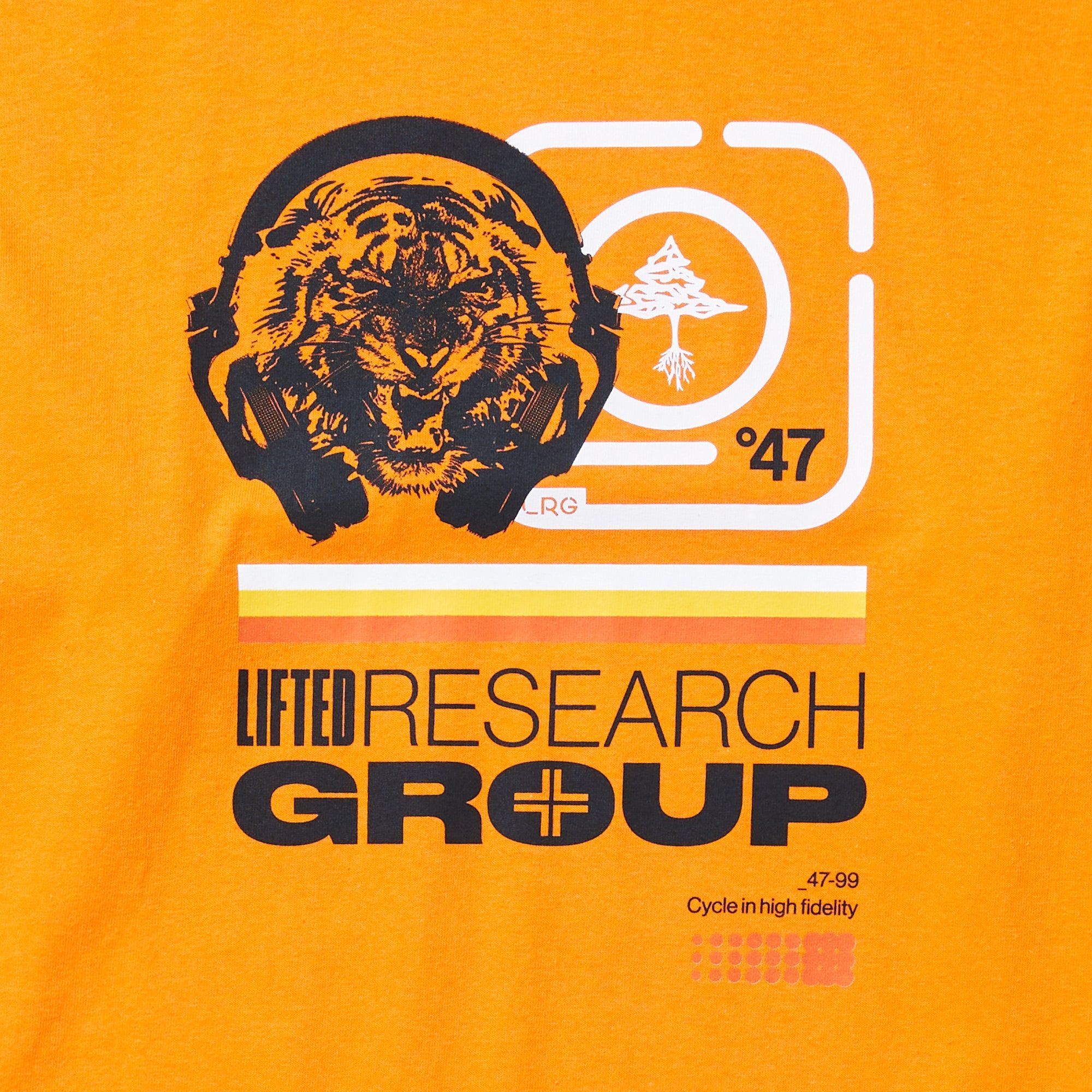 HIGH FIDELITY LONG SLEEVE TEE - ORANGE sold by Lrg product image thumbnail 2