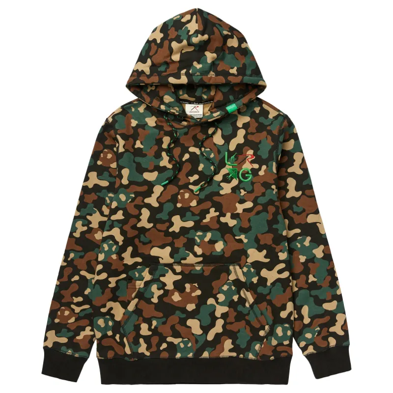 ROTHCO PANDA WOODLAND PULLOVER HOODIE - CAMOUFLAGE sold by Lrg