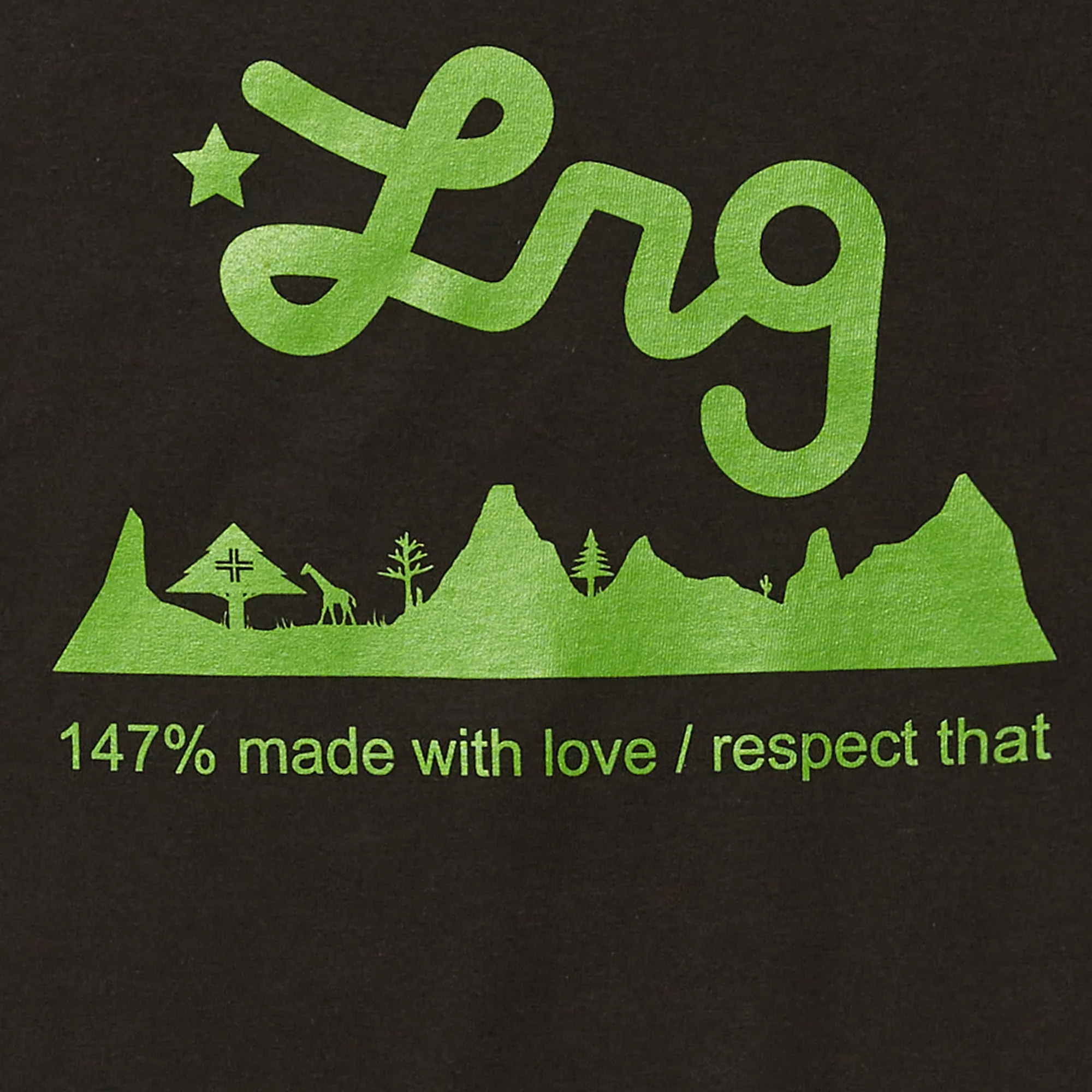 RESPECT THAT TEE - BLACK sold by Lrg product image thumbnail 2