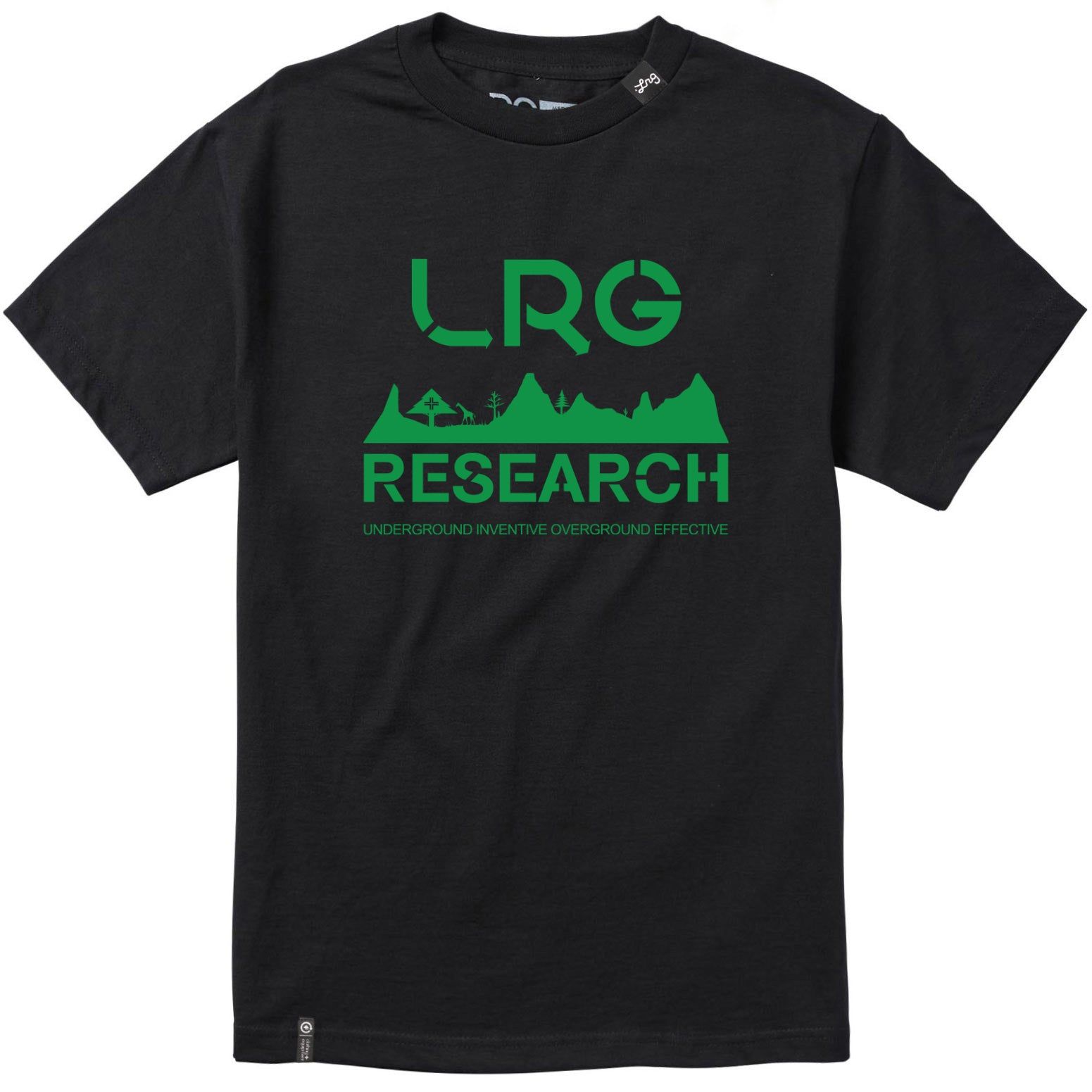 EARTH RESEARCH TEE - BLACK sold by Lrg