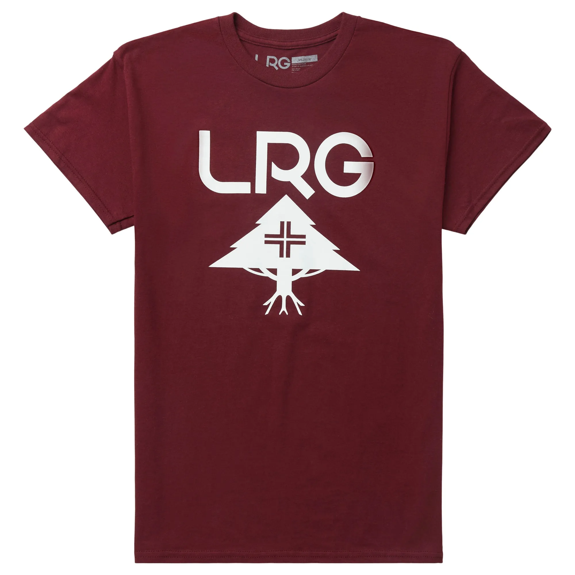 DOUBLE OG TEE - BURGUNDY sold by Lrg