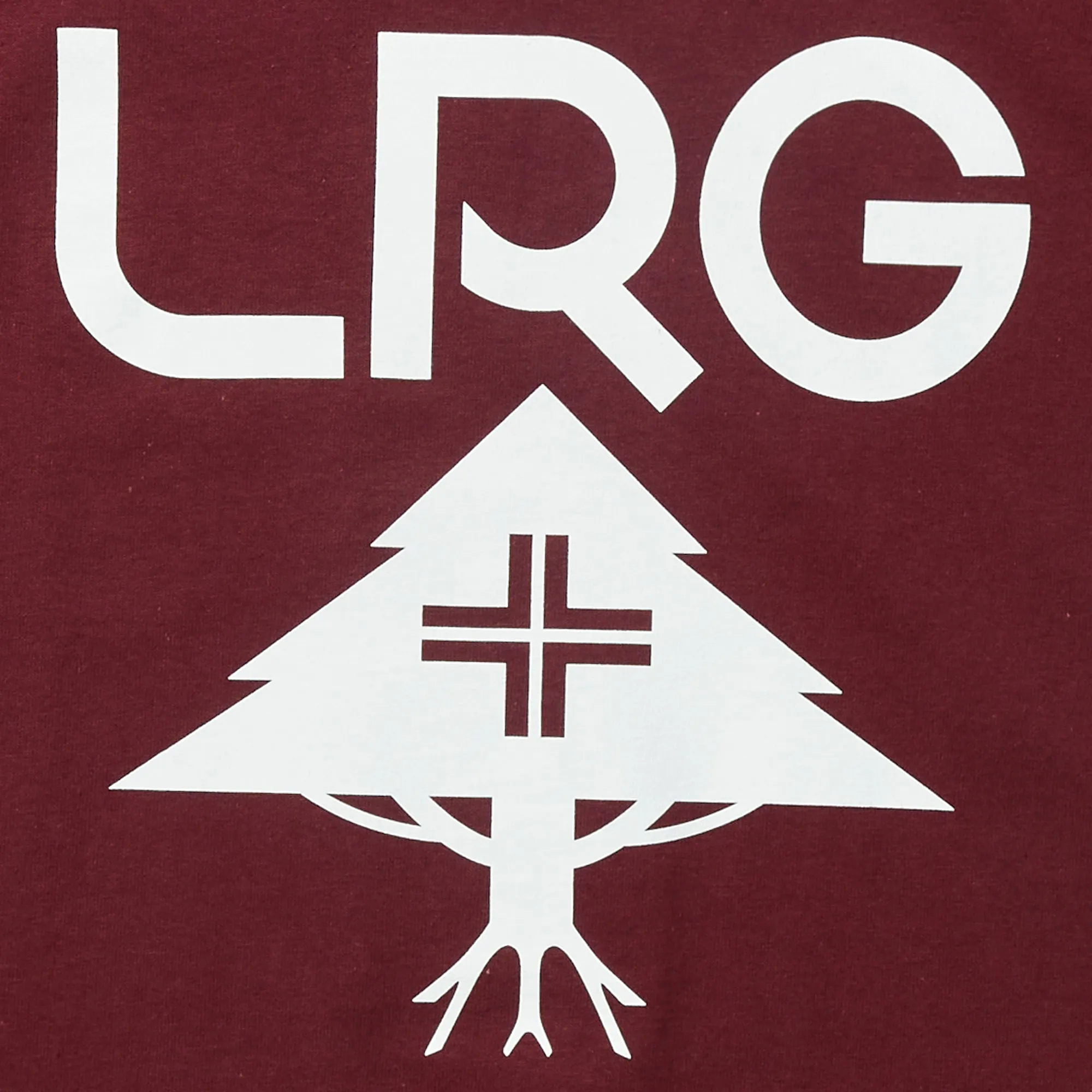 DOUBLE OG TEE - BURGUNDY sold by Lrg product image thumbnail 2