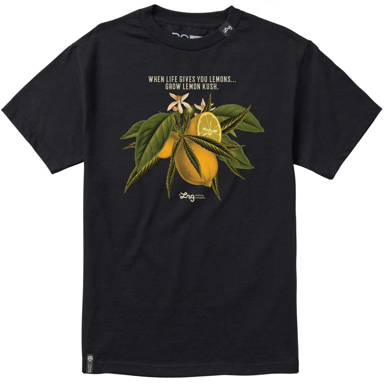 LEMON KUSH TEE - BLACK sold by Lrg
