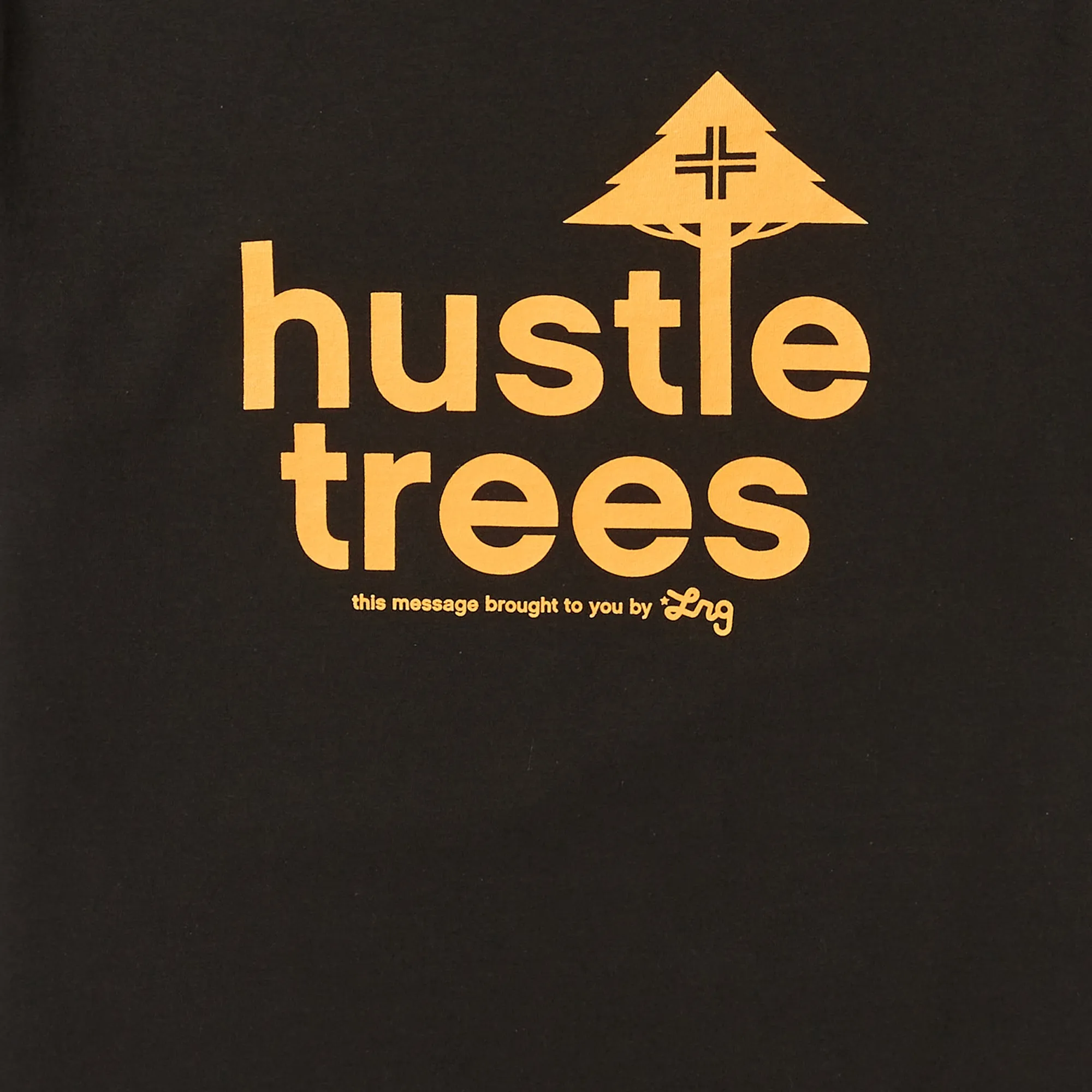 HUSTLE TREES TEE - BLACK sold by Lrg product image thumbnail 2