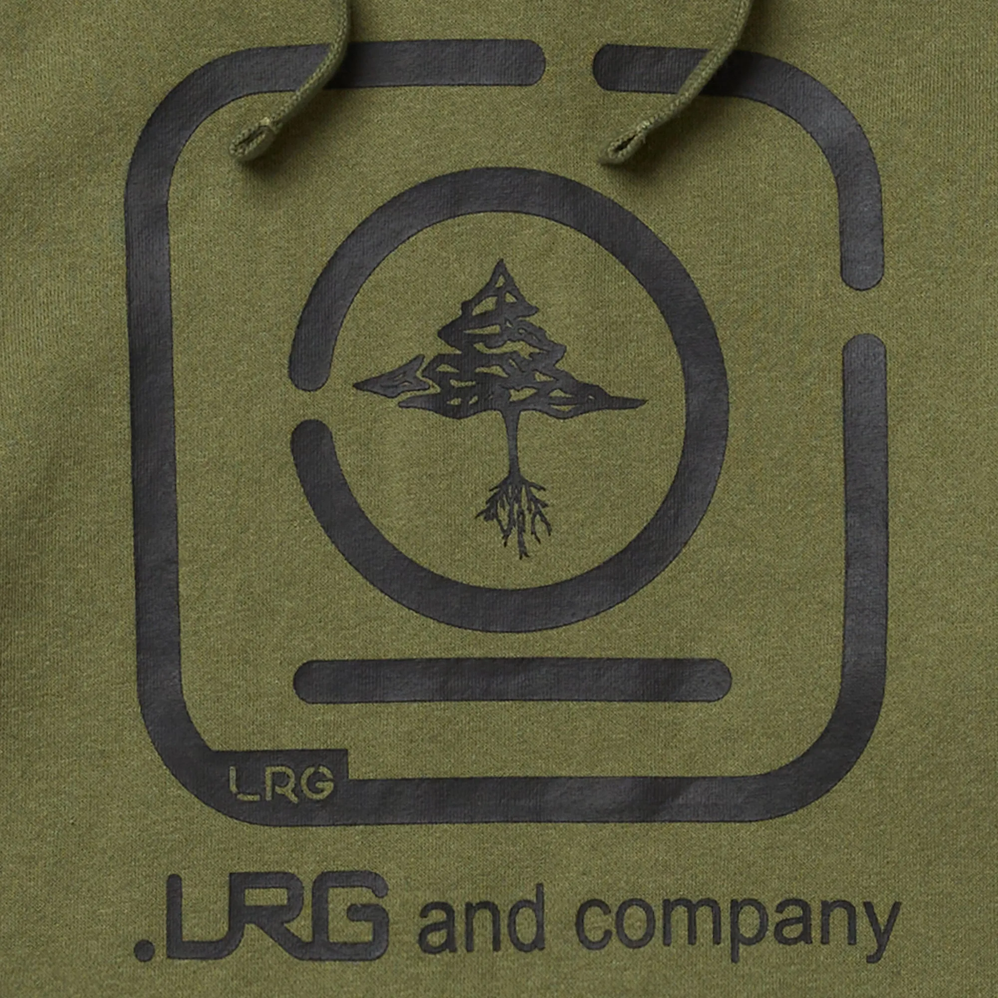 TREE COMPANY PULLOVER HOODIE - OLIVE sold by Lrg product image thumbnail 2