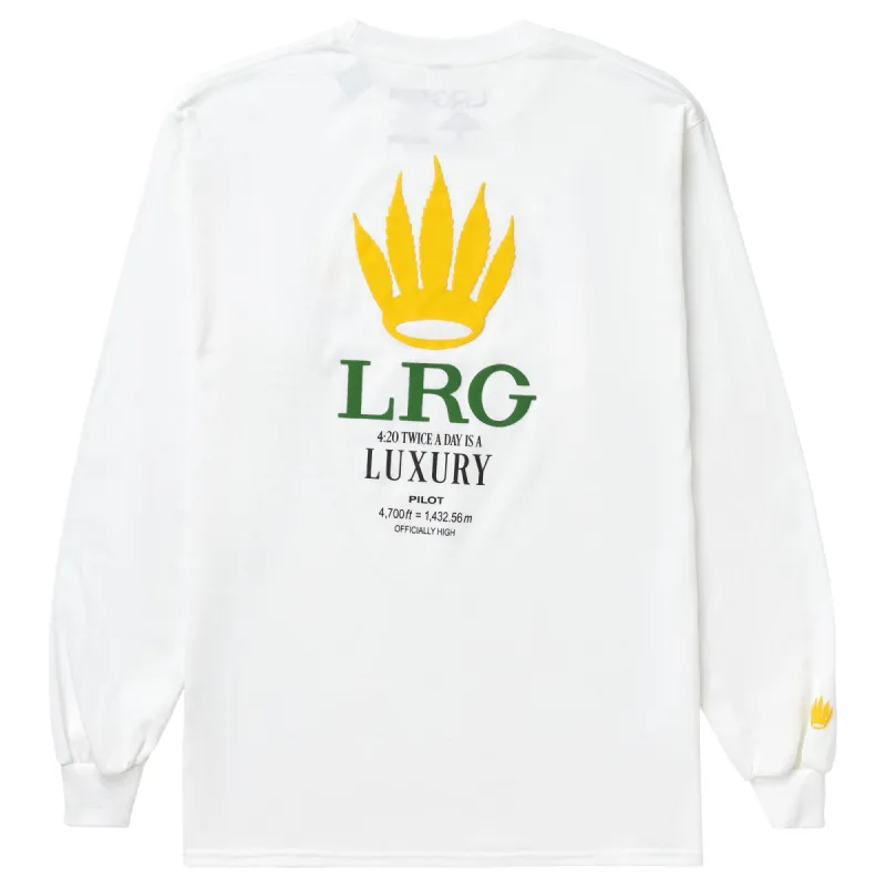 LUX.RG LONG SLEEVE TEE - WHITE sold by Lrg
