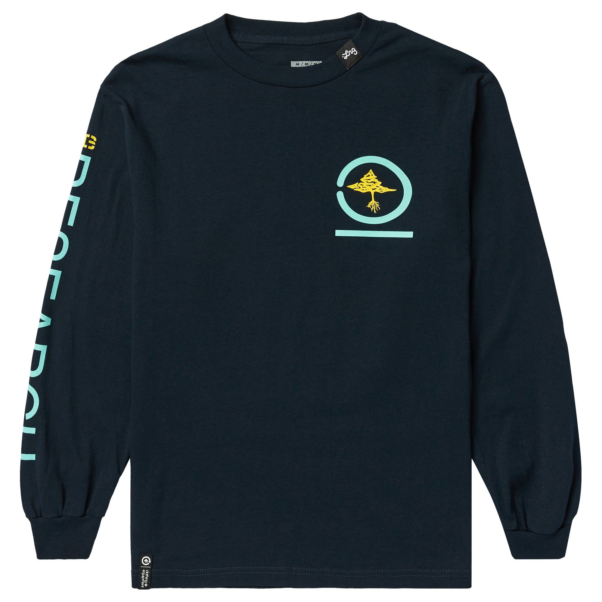ELEVATED WOODS LONG SLEEVE TEE - NAVY sold by Lrg product image thumbnail 2