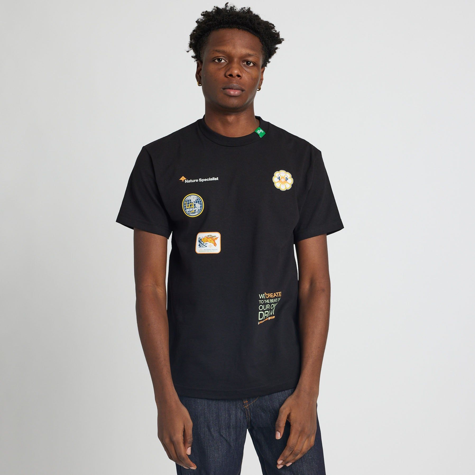 NATURE SPECIALIST TEE - BLACK sold by Lrg product image thumbnail 4