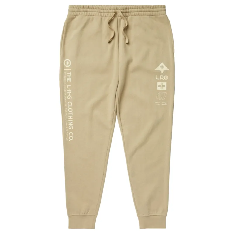 STRONGER 47 JOGGER SWEATPANTS - BEIGE sold by Lrg