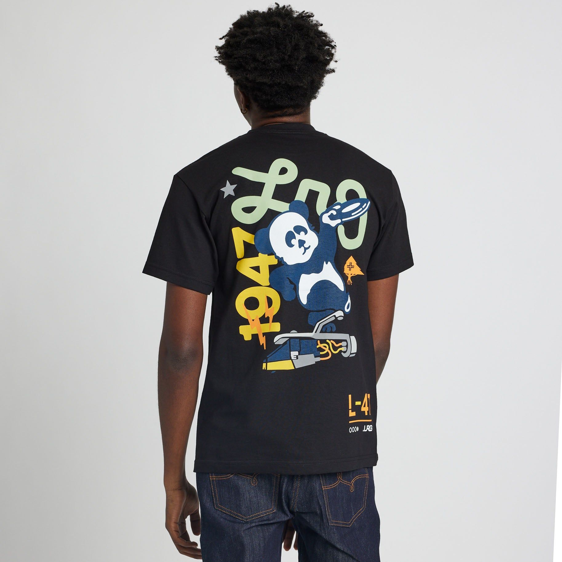 NATURE SPECIALIST TEE - BLACK sold by Lrg product image thumbnail 3