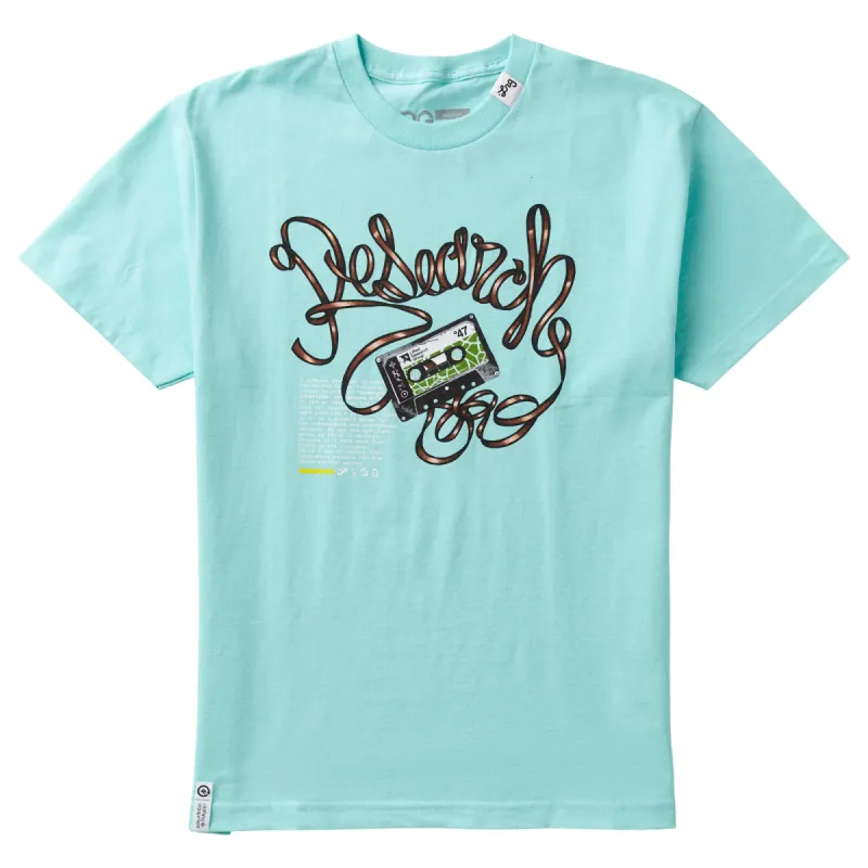 RESEARCH TAPE TEE - CELADON sold by Lrg