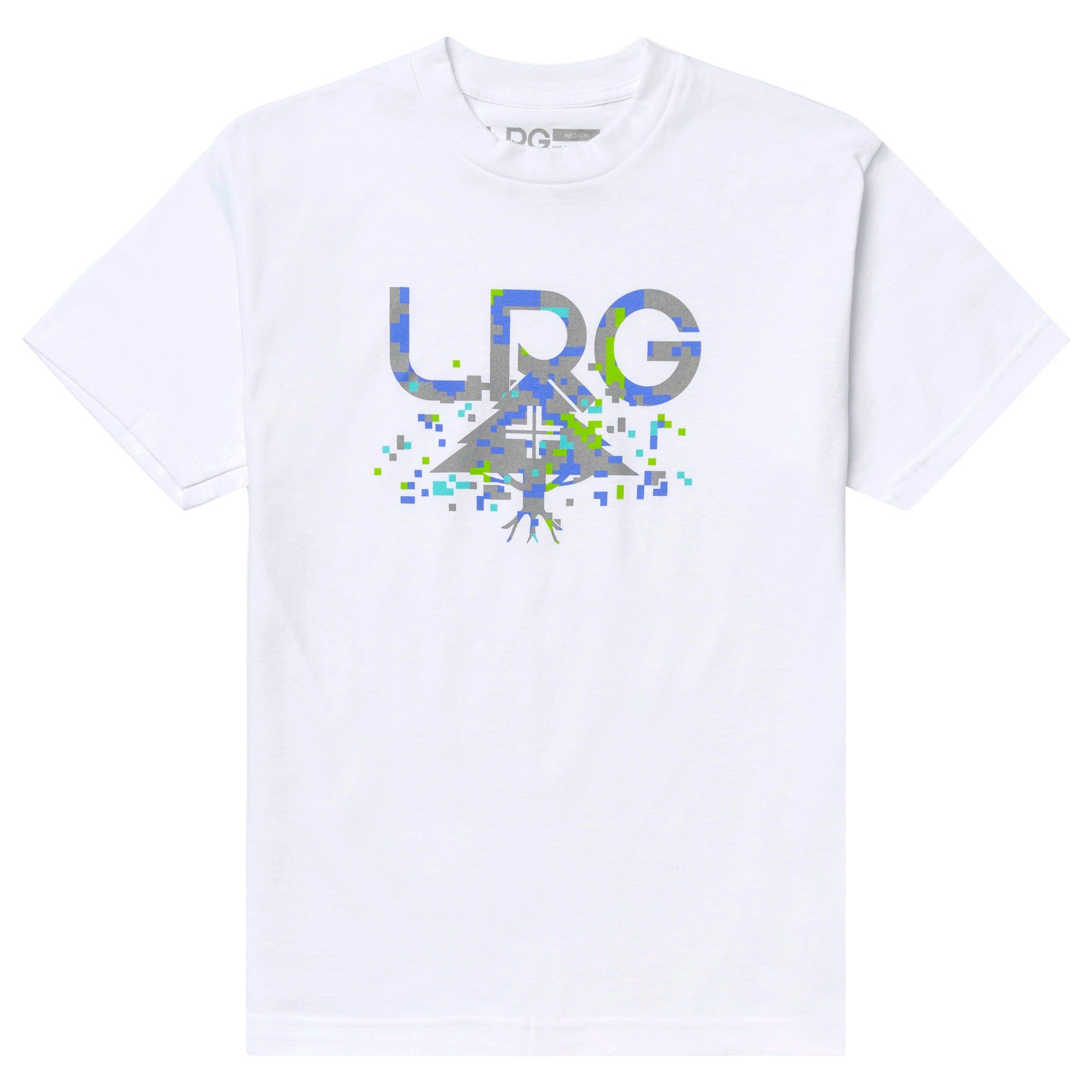 DIGI TREE TEE - WHITE sold by Lrg