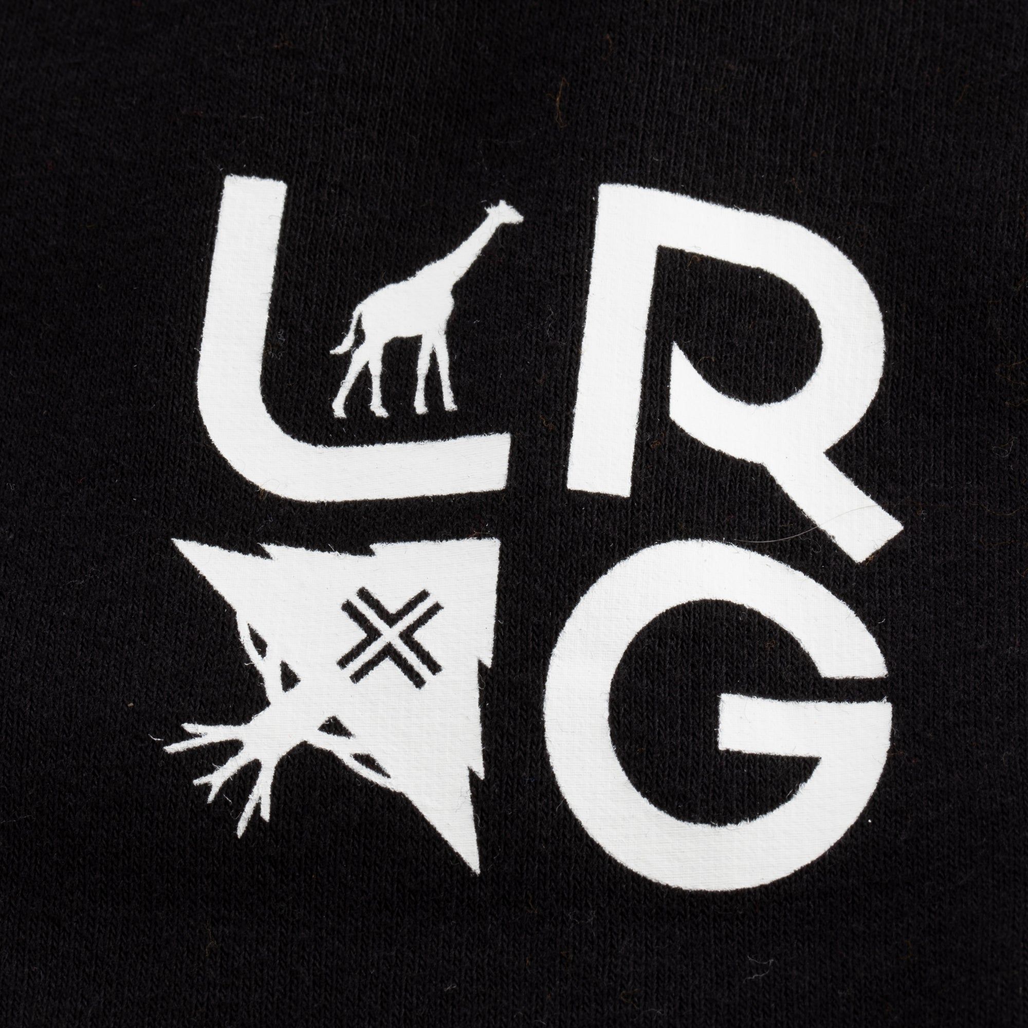 STACKED MULTI LOGO PULLOVER HOODIE - BLACK sold by Lrg product image thumbnail 3