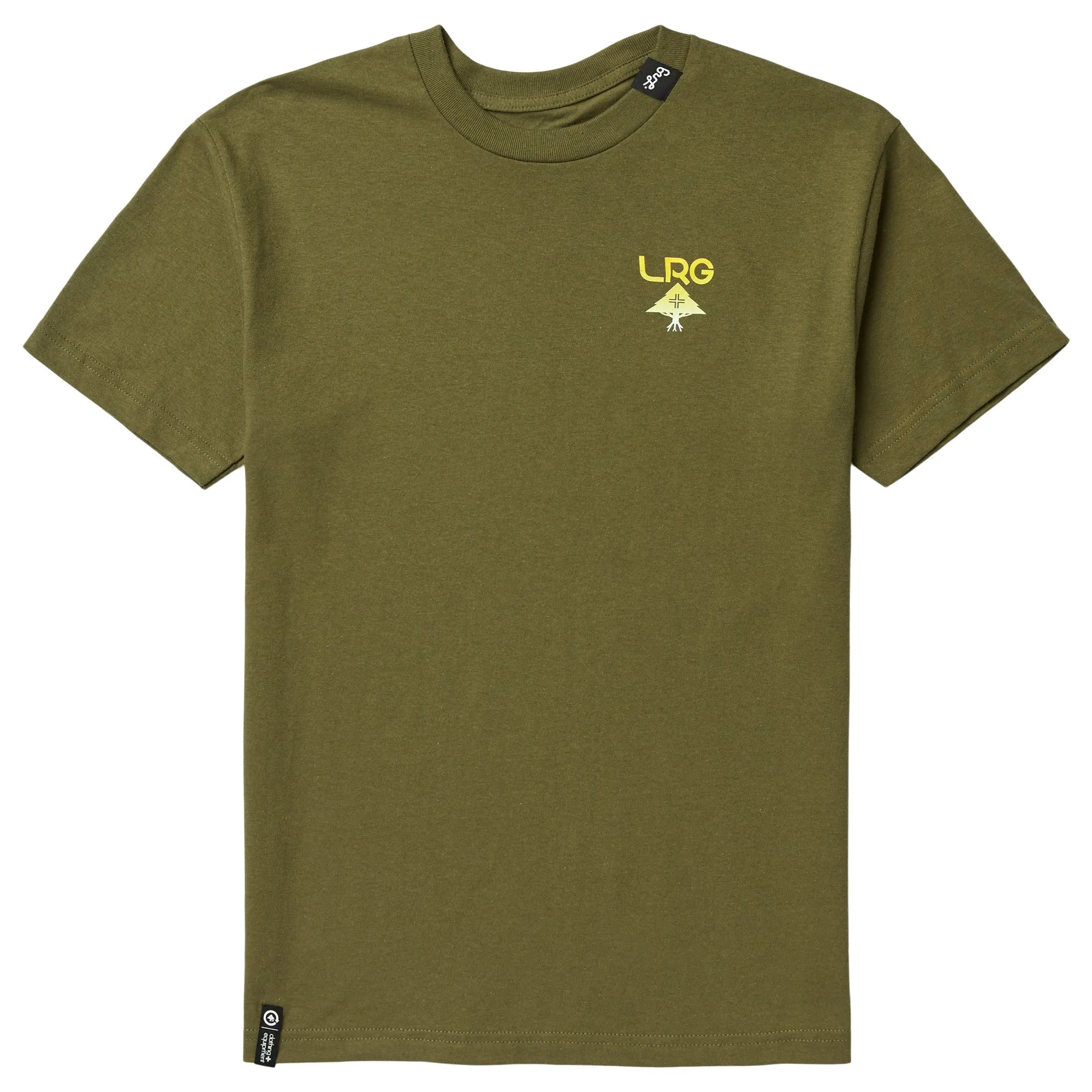 LOGO PLUS TEE - MILITARY GREEN sold by Lrg