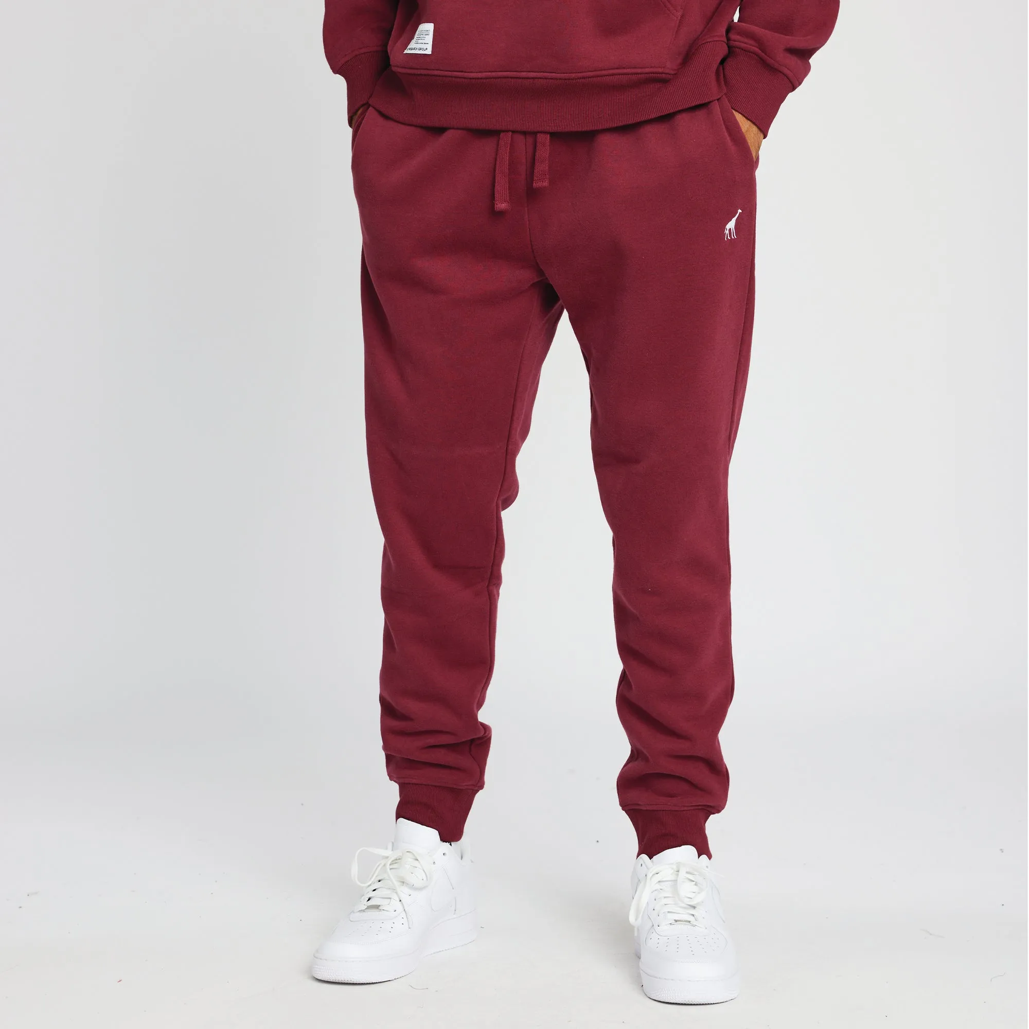 47 JOGGER SWEATPANTS - BURGUNDY sold by Lrg product image thumbnail 3