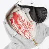 FRIDAY THE 47TH ZIP HOODIE - ASH GREY sold by Lrg