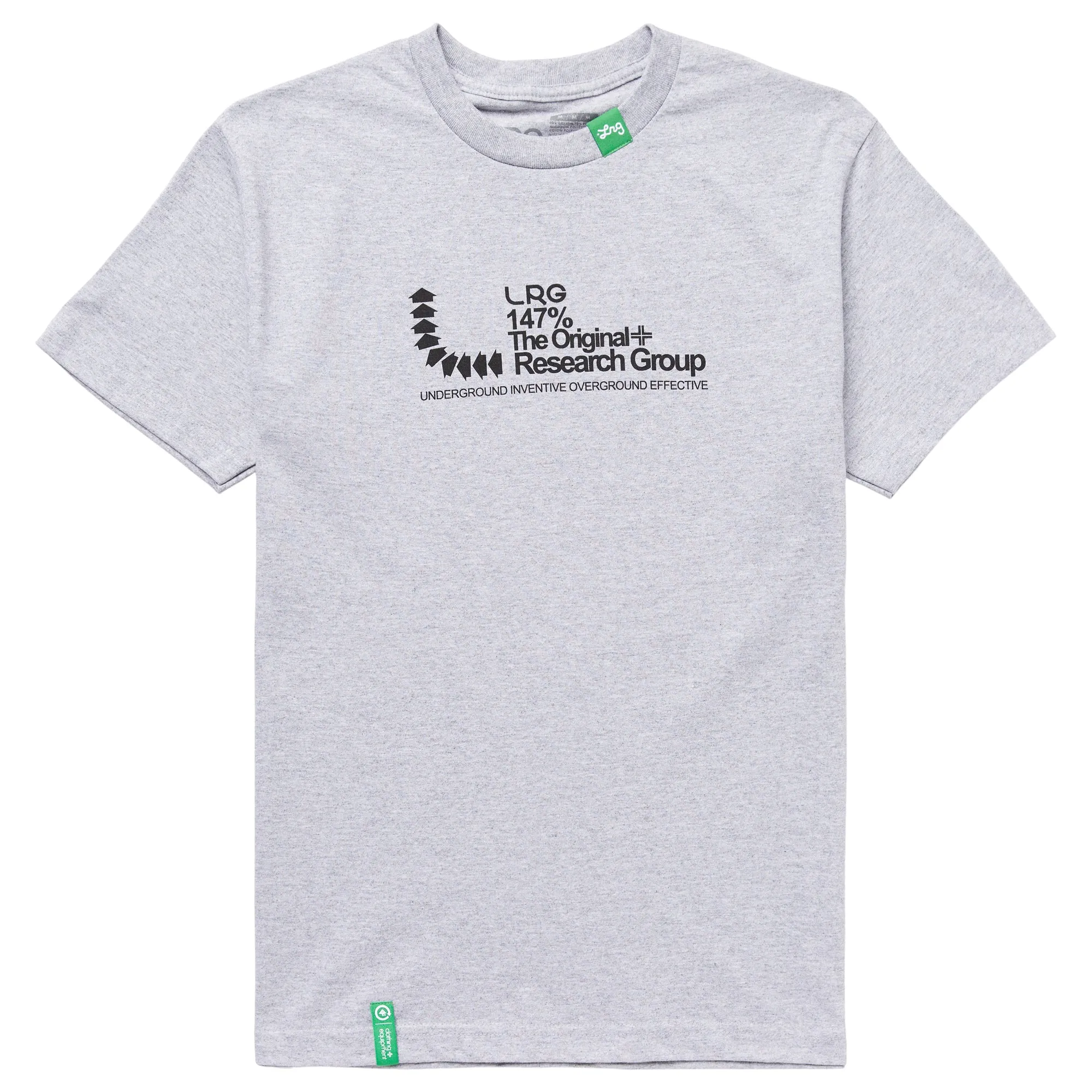 147% UNDERGROUND TEE - ATHLETIC HEATHER sold by Lrg
