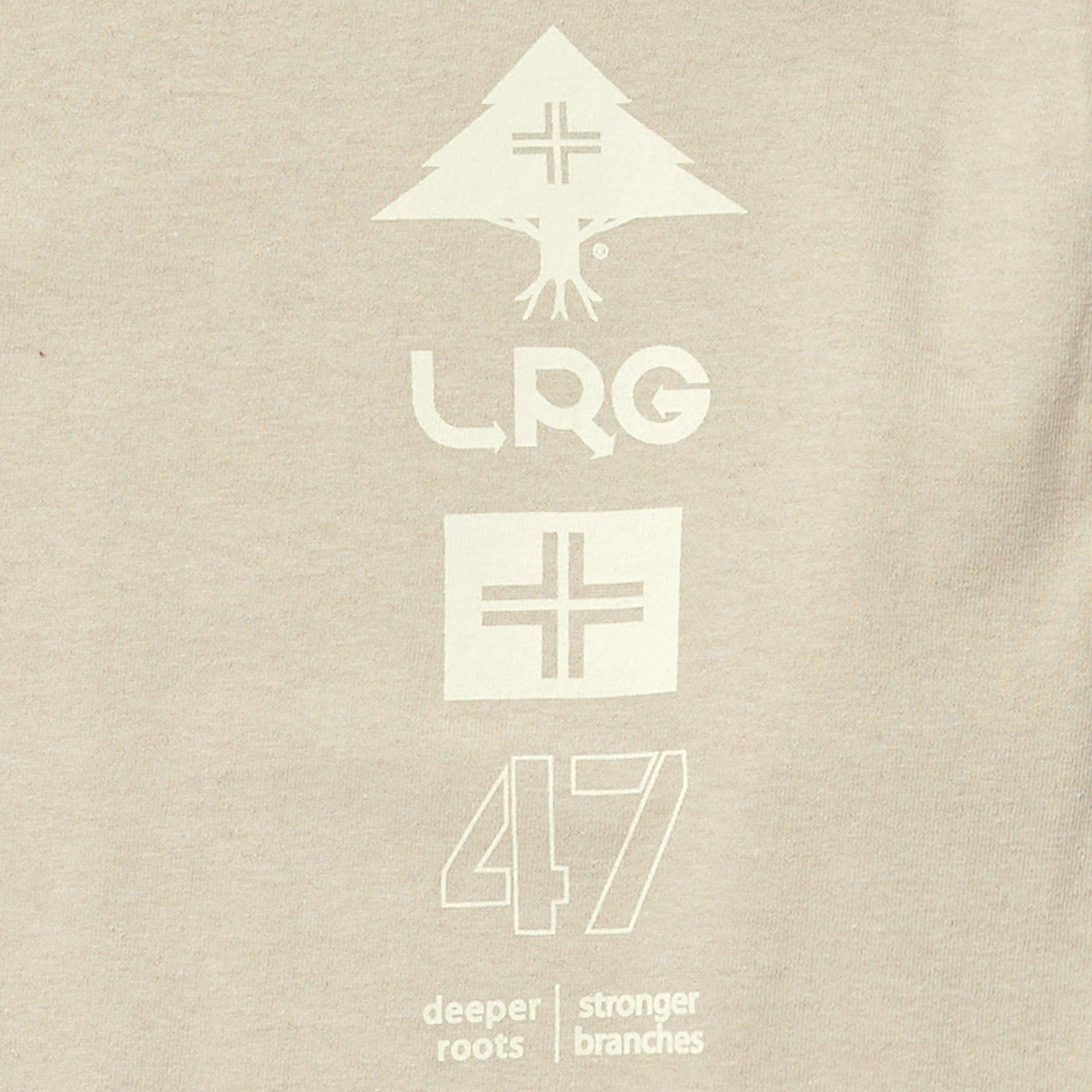 STRONGER BRANCHES LONG SLEEVE - SAND sold by Lrg product image thumbnail 3