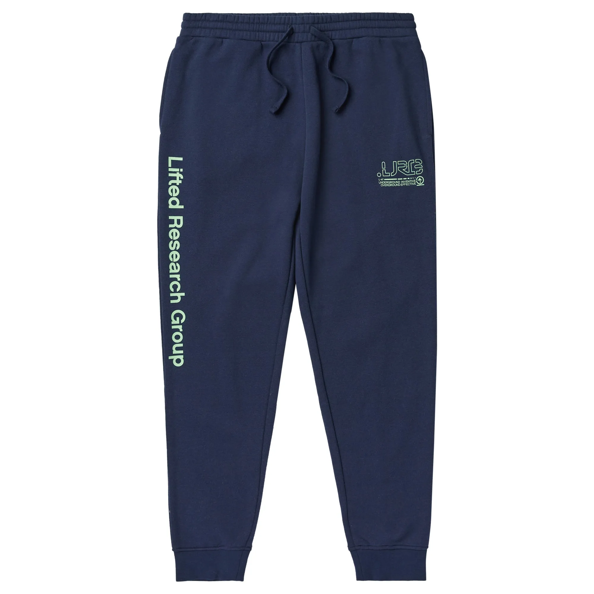 ORIGINAL EFFECTIVE JOGGER SWEATPANTS - NAVY sold by Lrg