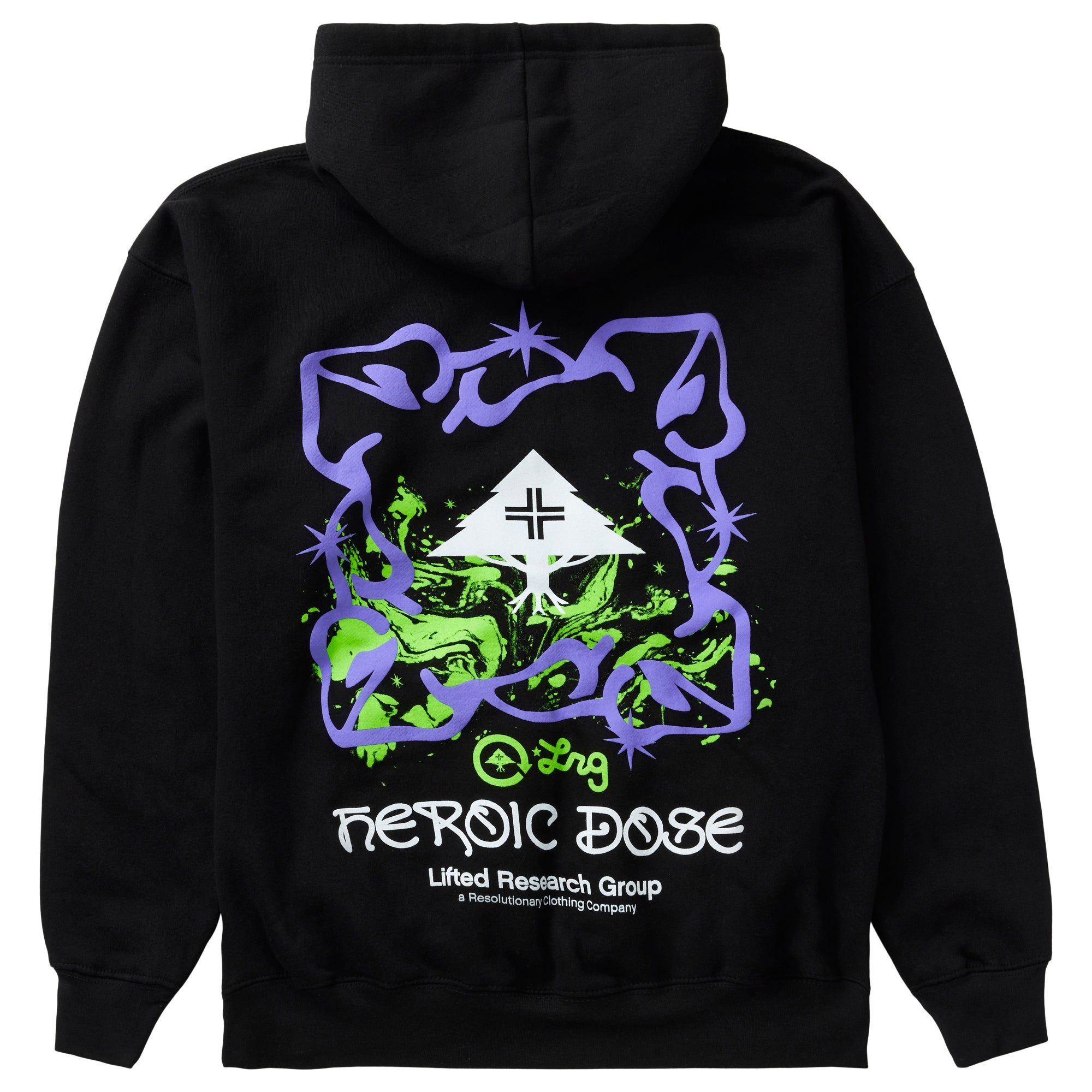 HEROIC DOSE PULLOVER HOODIE - BLACK sold by Lrg product image thumbnail 2
