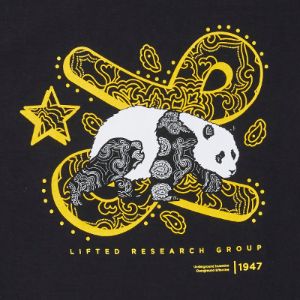 DEEPER ROOTS PANDA TEE - BLACK sold by Lrg