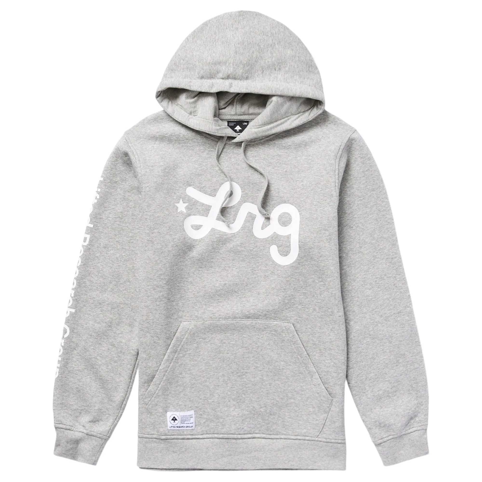 LIFTED SCRIPT PULLOVER HOODIE - HEATHER GREY sold by Lrg product image thumbnail 5